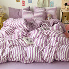 Vertical Stripe Bedding Set