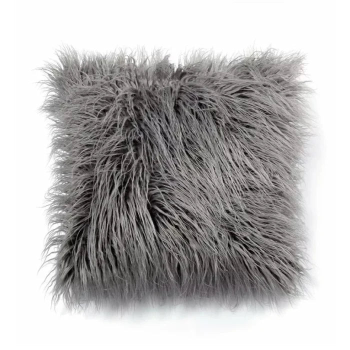 Hairy Fur Pillow Cover
