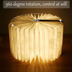 Open Book Bedside Lamp