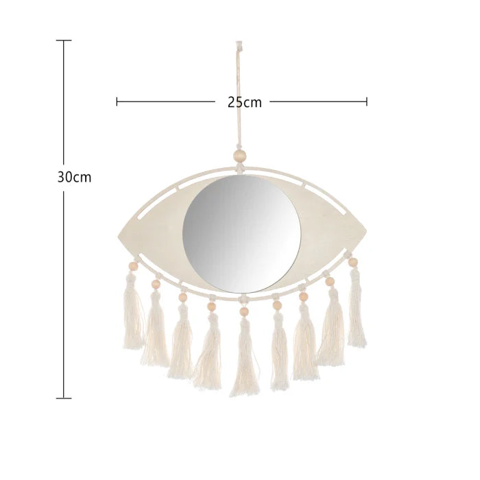 Macrame Eye Mirror