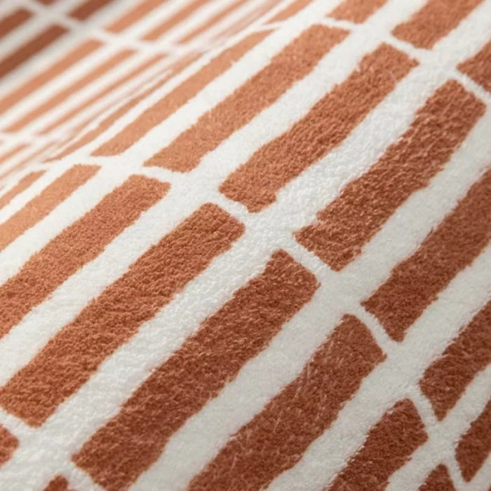 Brown Retro Rug