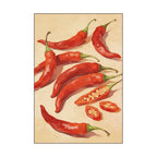 Spicy Retro Chili Poster