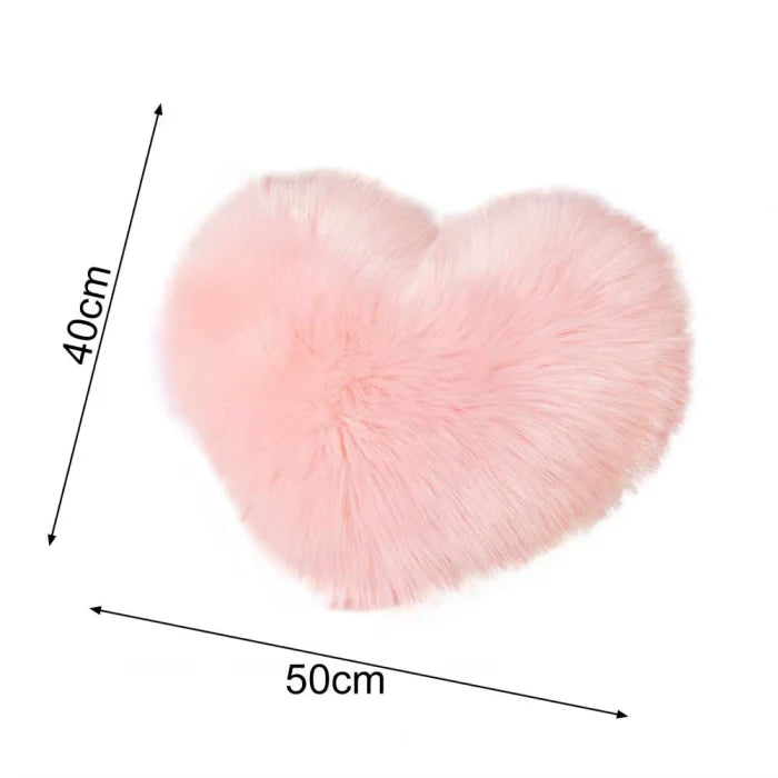Plushy Heart Shape Pillow