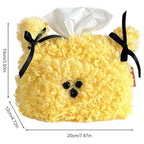 Plush Puppy Tissue Box