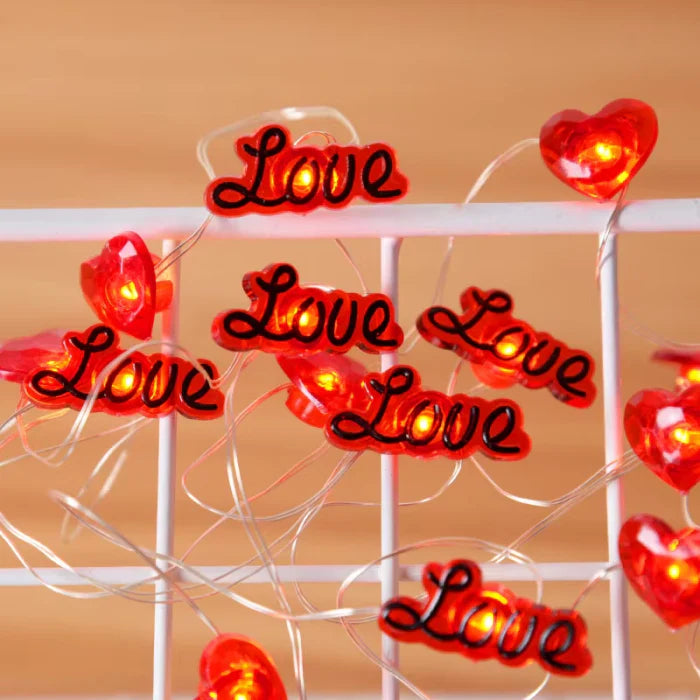 Love Is In The Air String Lights