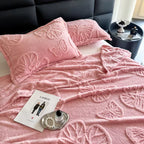 Pastel Pink Butterfly Blanket