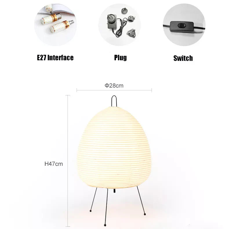 Wabi Sabi Bedside Lamp