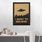 I Want To Believe Poster