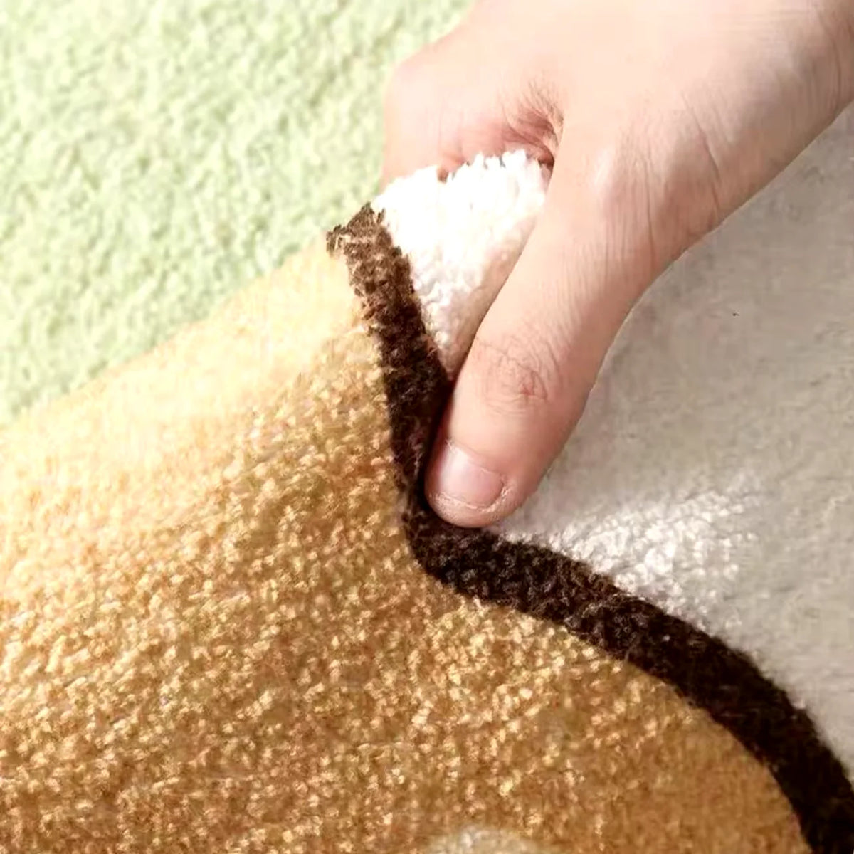 Soft Plush Spring Vibes Rug