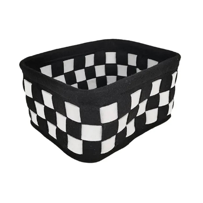 Checkered Storage Box