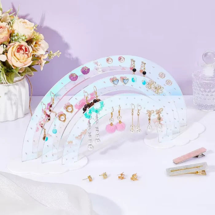 Rainbow Earrings Holder