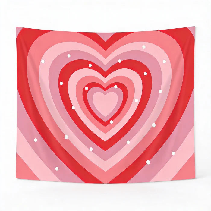 Y2K Multi Heart Tapestry