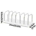 Minimalist White Desk Organizer