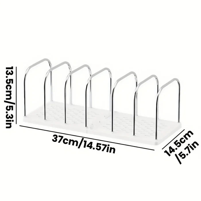 Minimalist White Desk Organizer