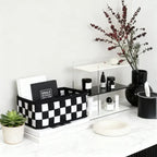 Checkered Storage Box
