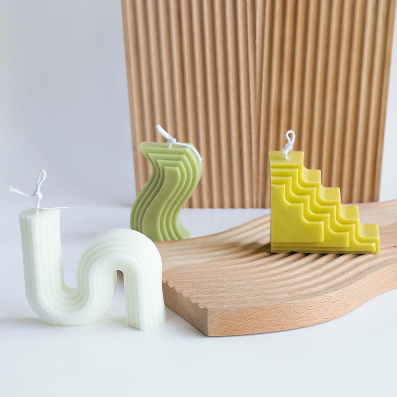 Geometric Shape Candle Mold