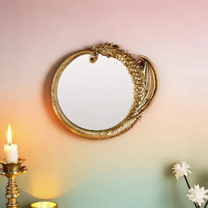 Midnight Dragon Mirror