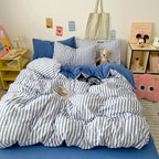 Vertical Stripe Bedding Set