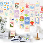 Preppy Girl Wall Collage Set