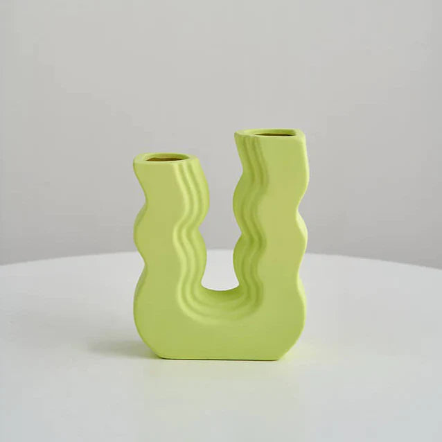 Groovy Ceramic Vase