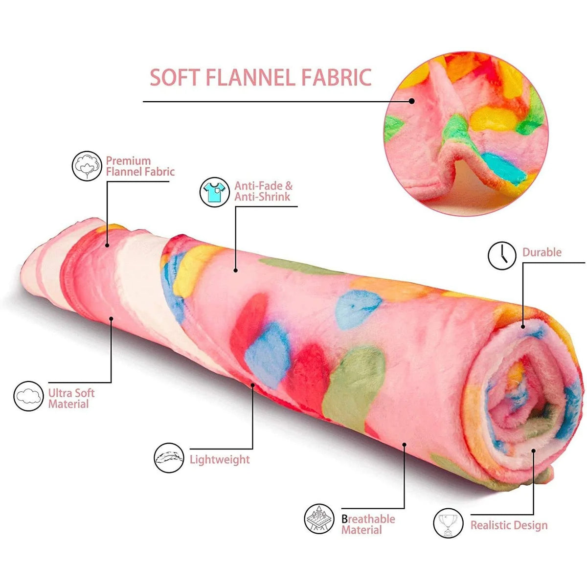 Soft Donut Blanket