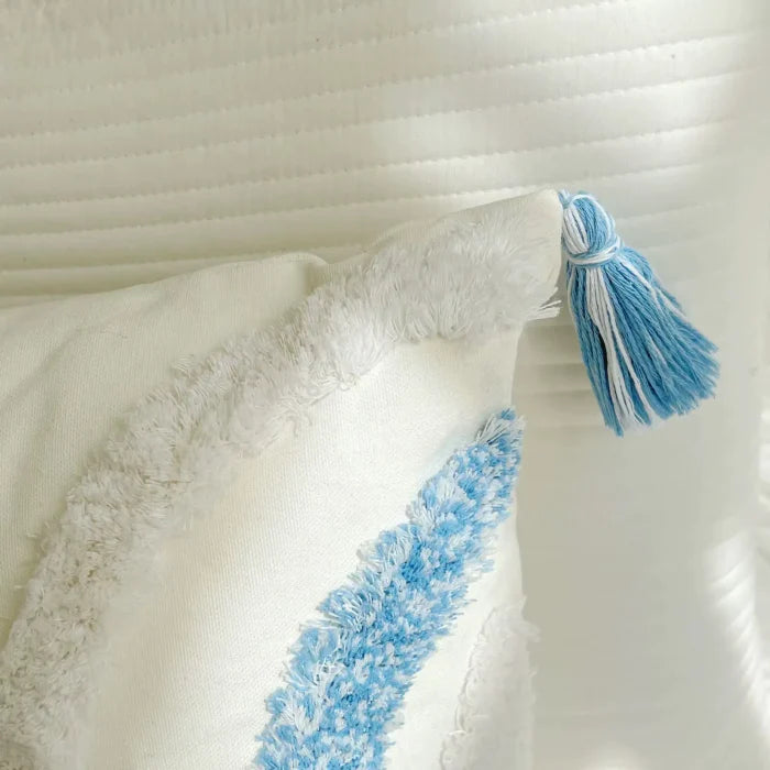 Nordic Blue Pillow Case