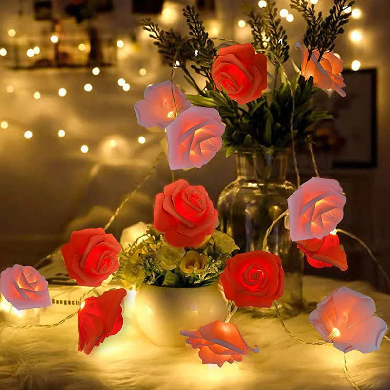 Rose String Lights