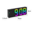 Minimalist LED Voice Alarm Clock