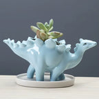 Stegosaurus Flower Pot
