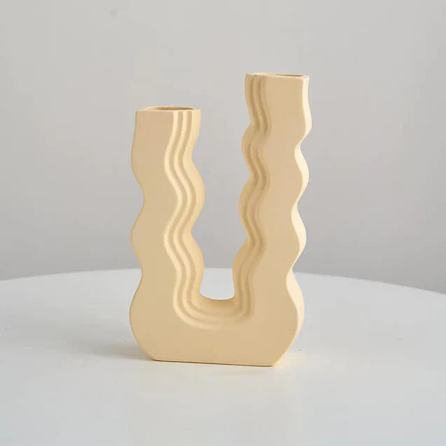Groovy Ceramic Vase