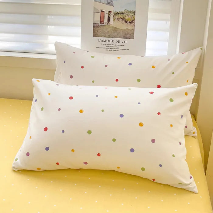 Rainbow Dots Bedding Set
