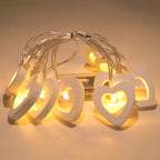 Love Heart String Lights
