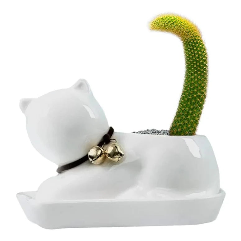 Lazy Cat Planter