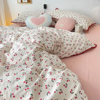 Vintage Cherry Bedding Set