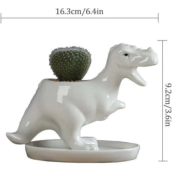 T-Rex Flower Pot