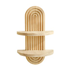 Wooden Rainbow Shelf