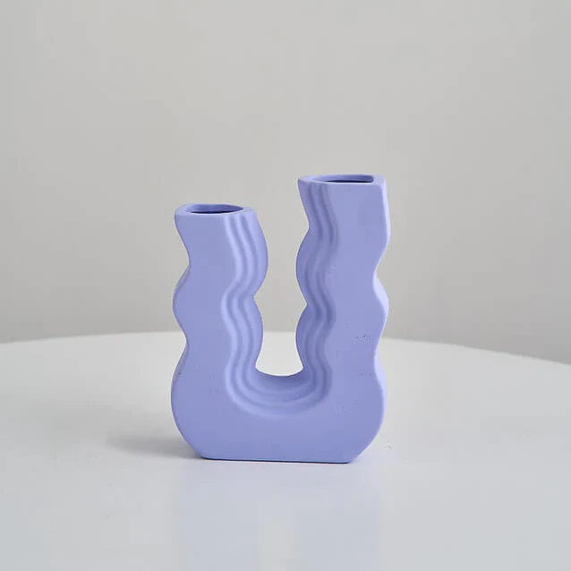 Groovy Ceramic Vase
