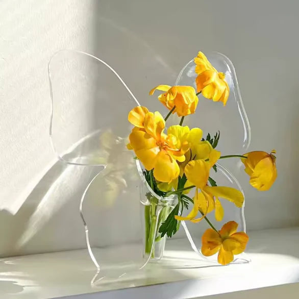 Butterfly Flower Vase