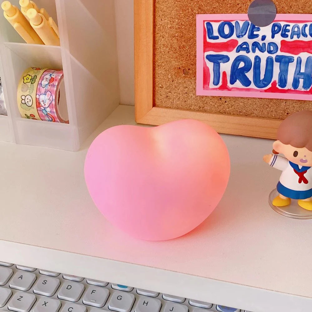 Heart Shape Bedside Lamp
