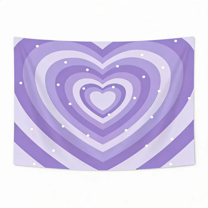Y2K Multi Heart Tapestry