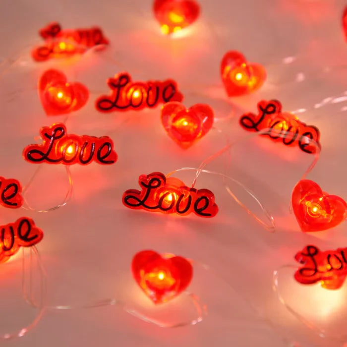 Love Is In The Air String Lights