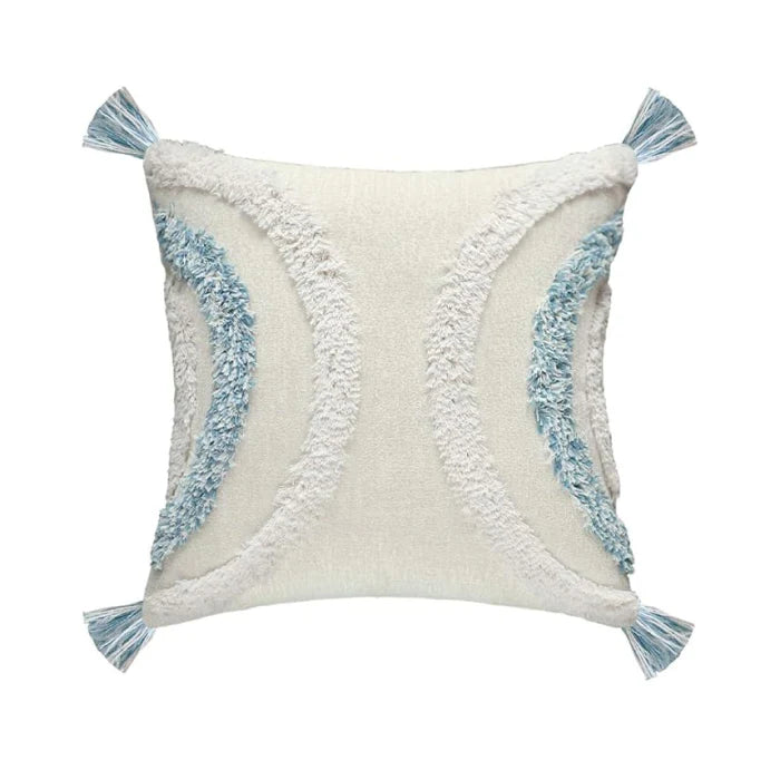 Nordic Blue Pillow Case