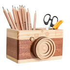 Vintage Camera Pencil Holder