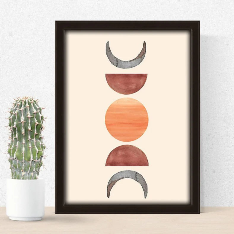 Sun & Moon Poster