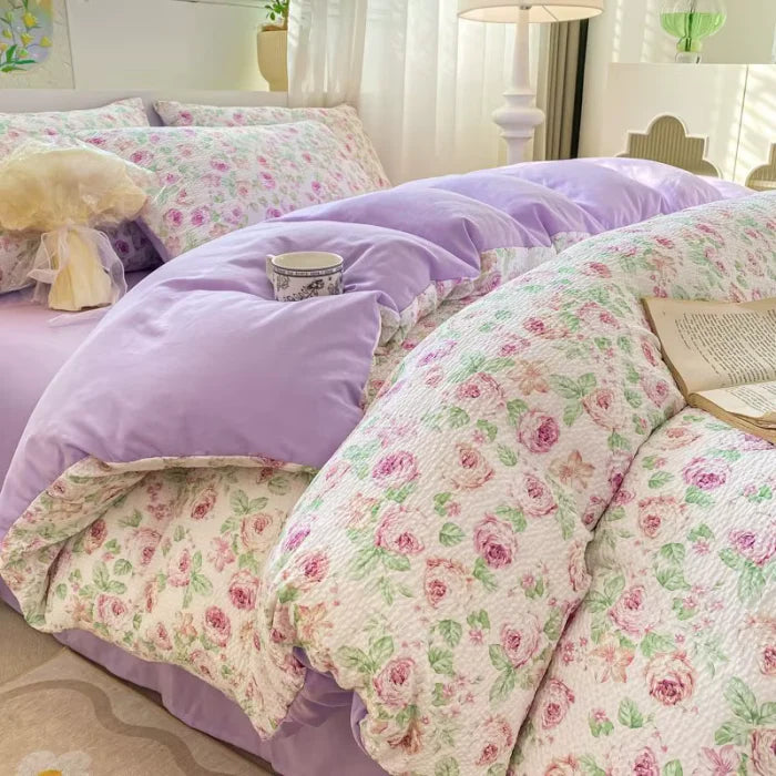 Grandmacore Rose Bedding Set