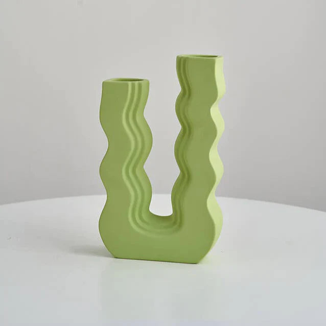 Groovy Ceramic Vase