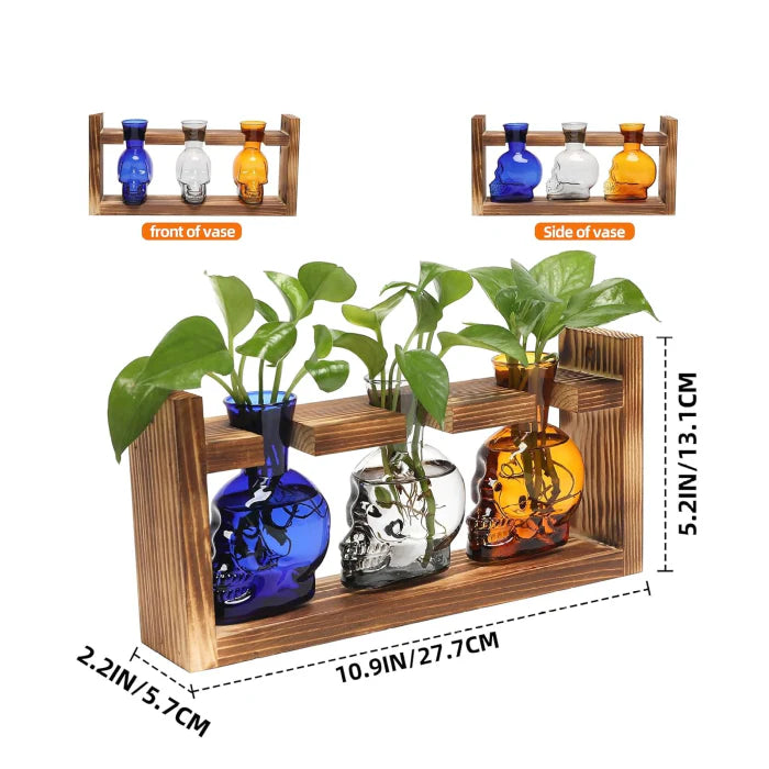 Skull Vase Planter