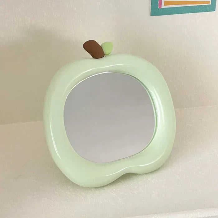 Kawaii Apple Shaped Makeup Mirror