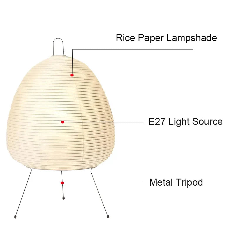Wabi Sabi Bedside Lamp
