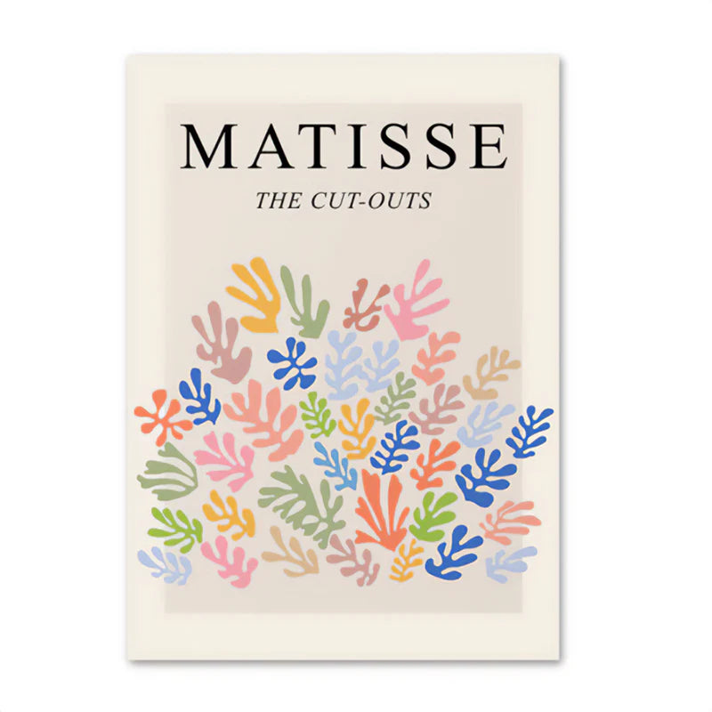 Matisse Cut-out Canvas Poster